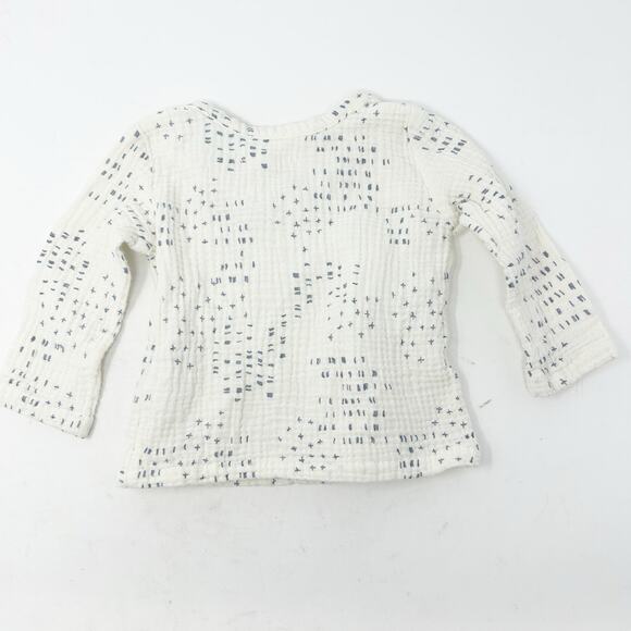 Grayson Collective Baby Boho Gauzy Cotton Wrap Long Sleeve Top & Pants Set 3-6M - Picture 4 of 7